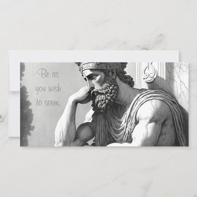 Soyez comme vous voulez sembler (Devant)