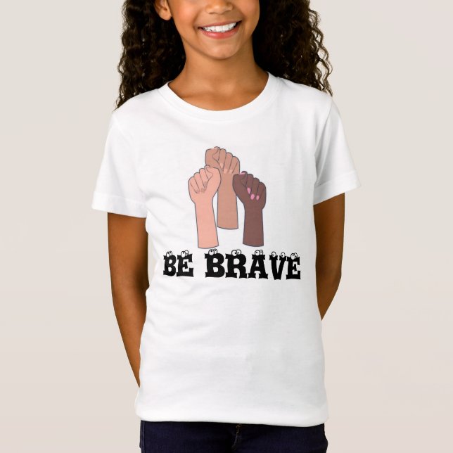 SOYEZ COURAGE POUR ELLE EN T-SHIRT 👕 (Devant)