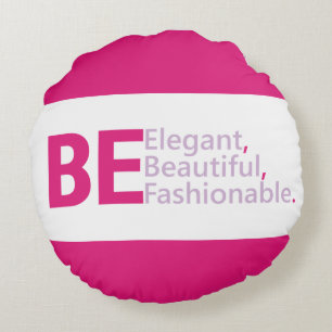 Soyez Coussin Rond à la mode