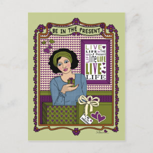 Soyez dans la carte postale Present_A_
