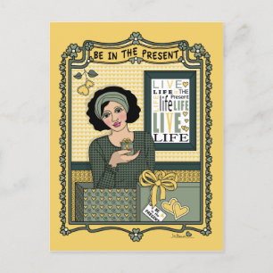 Soyez dans la carte postale Present_C_