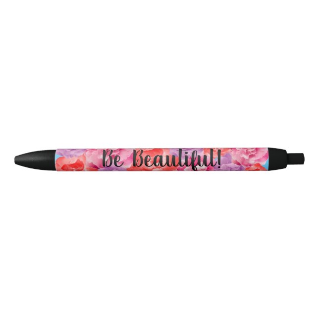 Soyez De Belles Stylos Personnalisés Positivité (Devant)