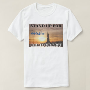 SOYEZ DÉMOCRATIE #VoteBlue T-Shirt