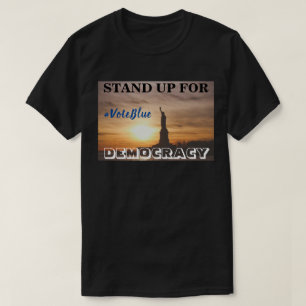 SOYEZ DÉMOCRATIE #VoteBlue T-Shirt