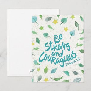 Soyez des cartes postales religieuses fortes et co