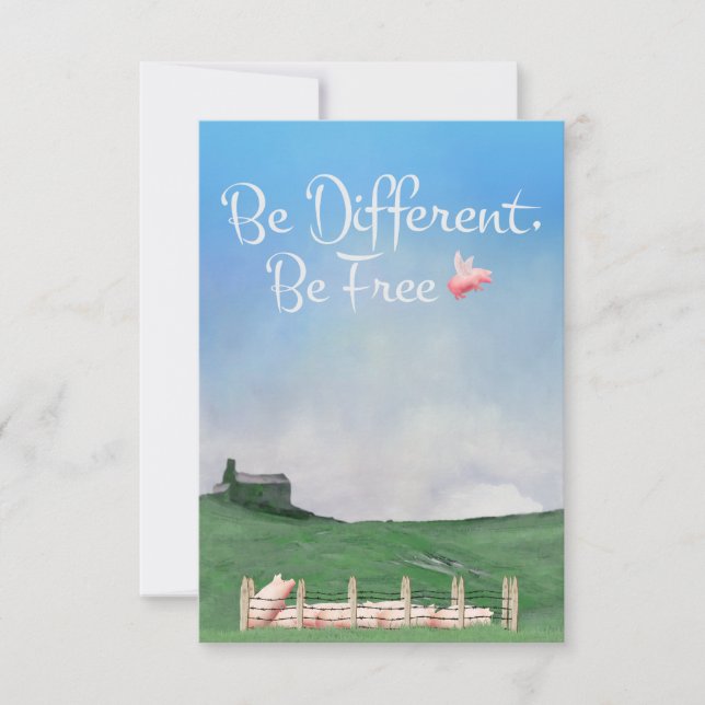 Soyez Différents, Soyez Libres (Devant)