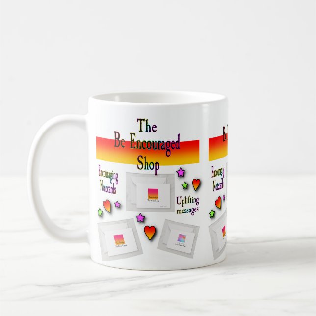 Soyez encouragé Boutique Mug (Gauche)