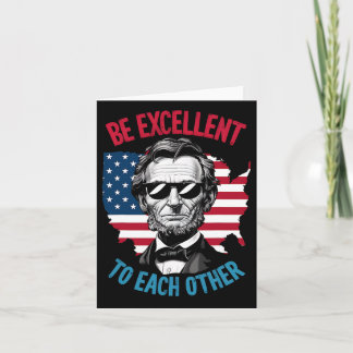 Soyez Excellent Les Uns Pour Les Autres Carte Drap
