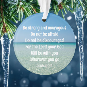 Soyez fort Inspirationnel Bible Verset Noël