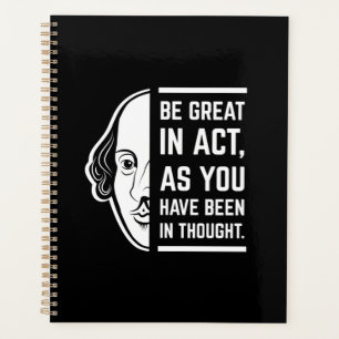 Soyez Génial En Acte Shakespeare Thespian Citation