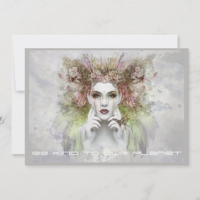 Soyez GENTIL à notre planète - Mère Jour des terre (Devant)