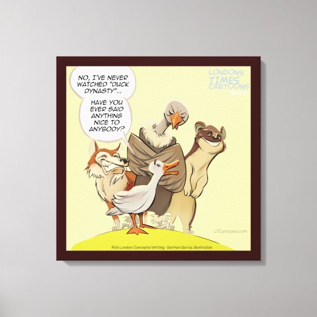 Soyez Gentil Avec Les Canards Impression Drôle Sur (Recto)