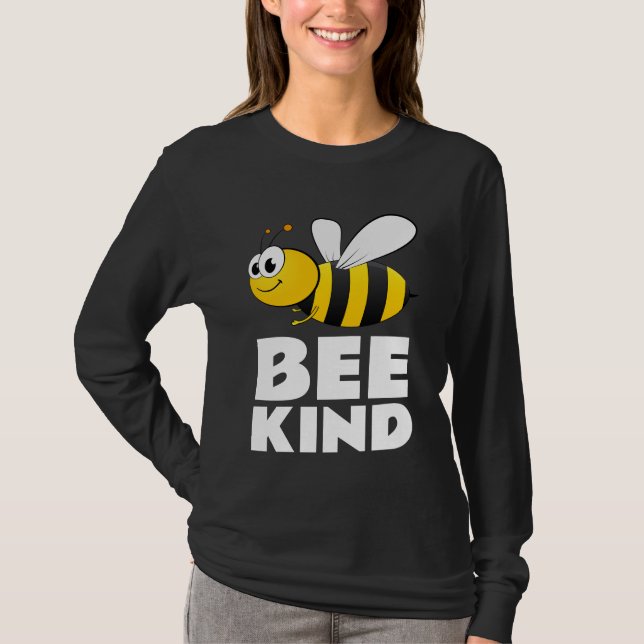 SOYEZ GENTIL BEE CUTE T-SHIRTS POSTIVE TEE - SHIRT (Devant)