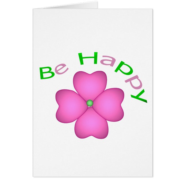 Soyez heureux (Devant)