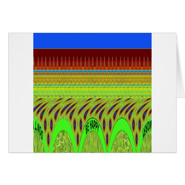 Soyez heureux d'avoir une belle journée (Devant horizontal)