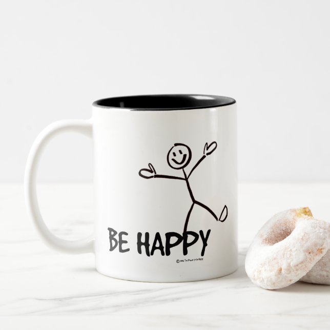 SOYEZ HEUREUX MUG (Avec donut)