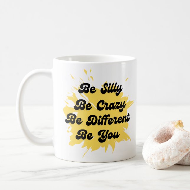 Soyez heureux Mug (Avec donut)