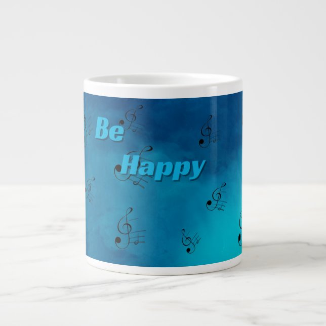 Soyez heureux Mug Spécialité (Devant)