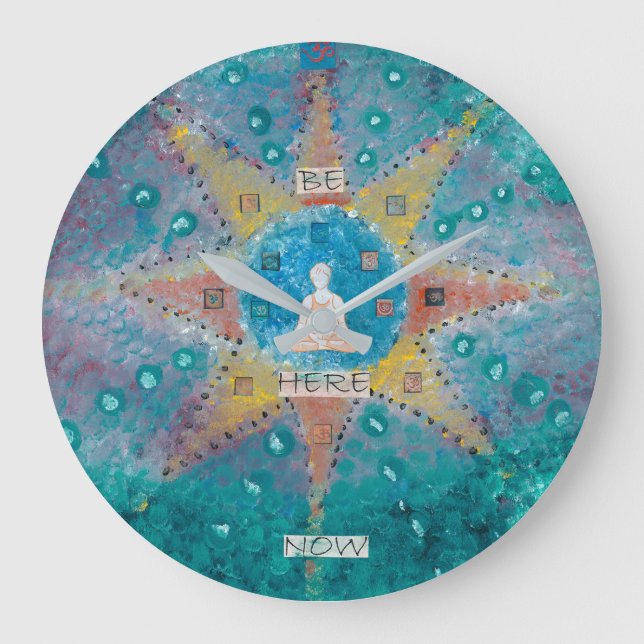 Soyez ici maintenant Horloge (Recto)