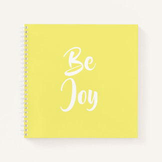 Soyez Joy Carnet jaune clair