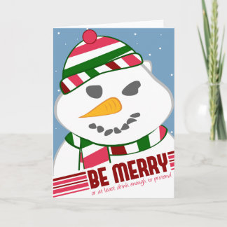 Soyez Joyeuse Carte de Noël