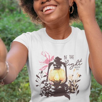 Soyez La Bible Lumière Matthieu 5:14 Verse T-shirt