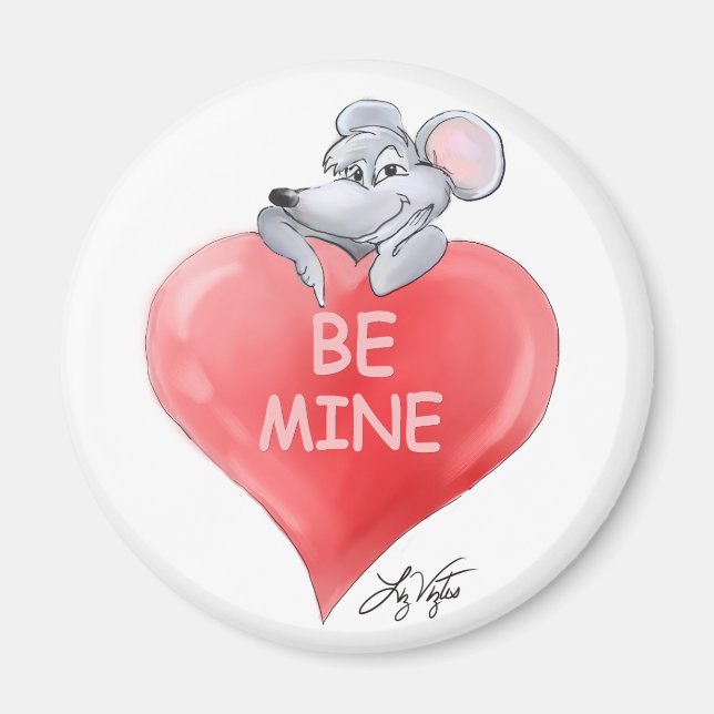 Soyez le magnet de la Saint-Valentin (Devant)
