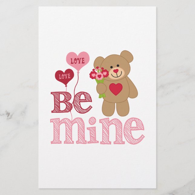 Soyez le mien Valentine Teddy (Devant)