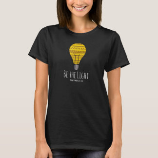 Soyez le noir chrétien léger de T-shirt