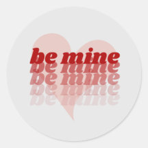 Soyez le Sticker Coeur de Jour des Valentines