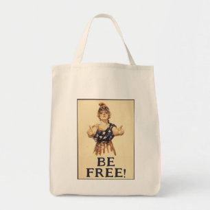 Soyez libre ! sac fourre-tout d'alimentation