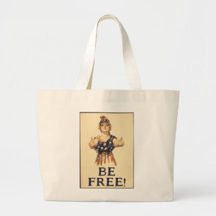 Soyez libre ! sac fourre-tout jumbo