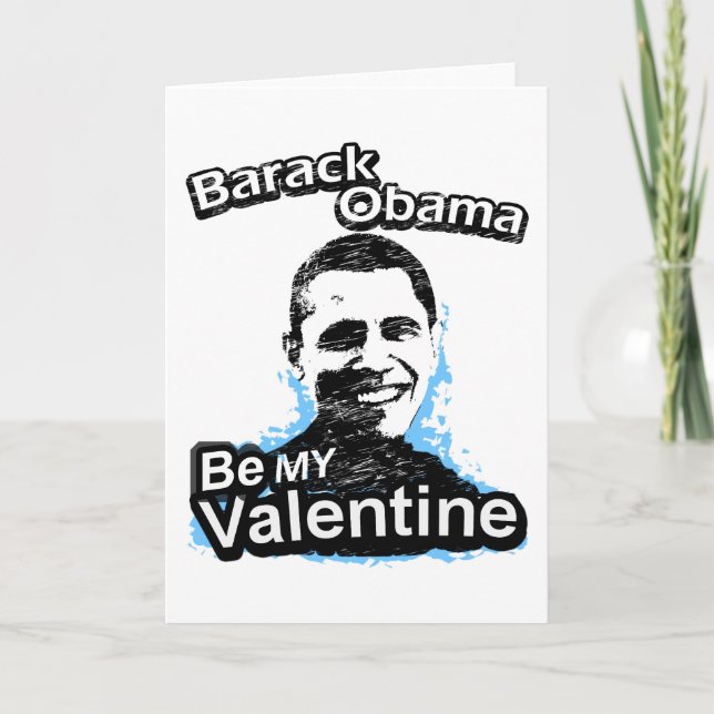 Soyez ma carte de Valentine Barack Obama (Devant)