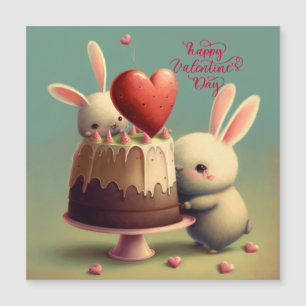 Soyez ma carte de voeux pliée valentine