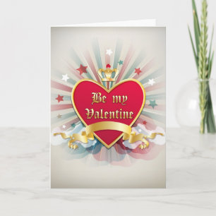 Soyez ma carte de voeux Valentine
