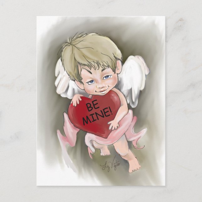 Soyez ma carte postale Saint-Valentin (Devant)