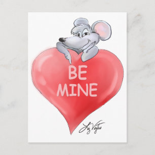 Soyez ma carte postale Saint-Valentin
