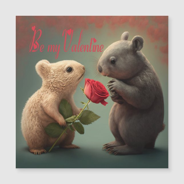 Soyez ma carte Valentine (Devant)