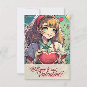 Soyez ma Saint-Valentin dans le style Manga 33419
