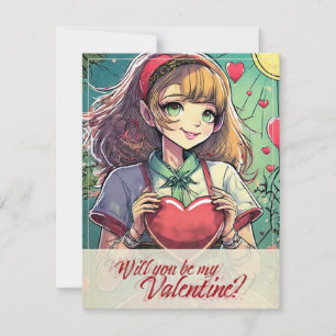 Soyez ma Saint-Valentin dans le style Manga 33419