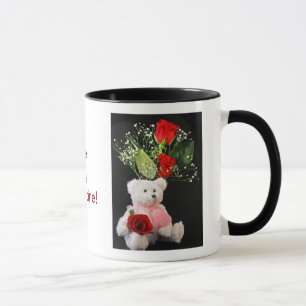 Soyez ma tasse de café de Valentine avec l'ours e
