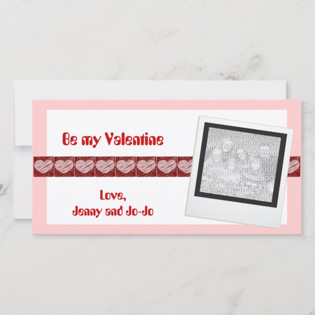 Soyez mes Cartes photos de Saint-Valentin (Devant)