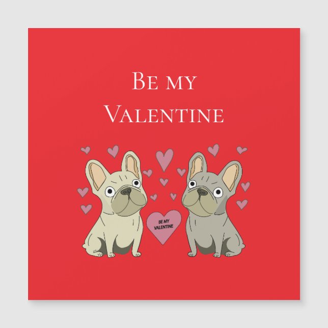 Soyez mes Saint-Valentin, chiens (Devant)