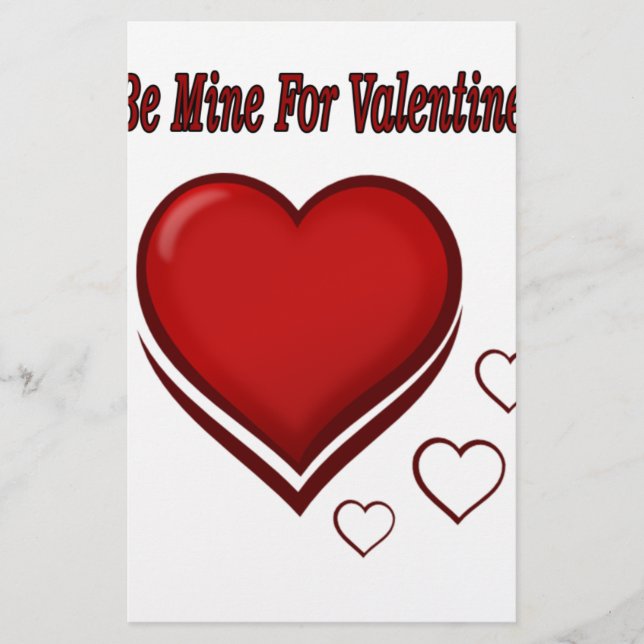 Soyez mien pour Valentine (Devant)