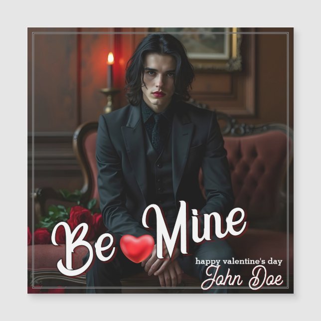 Soyez Mienne – Portrait d'Art de la Saint-Valentin (Devant)