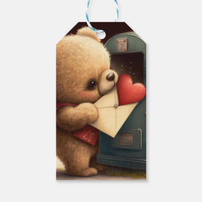 Soyez mon étiquette cadeau valentine (Devant)