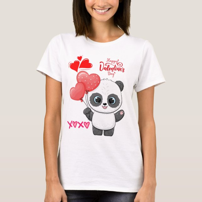 Soyez mon T-shirt Teddy Valentine (Devant)