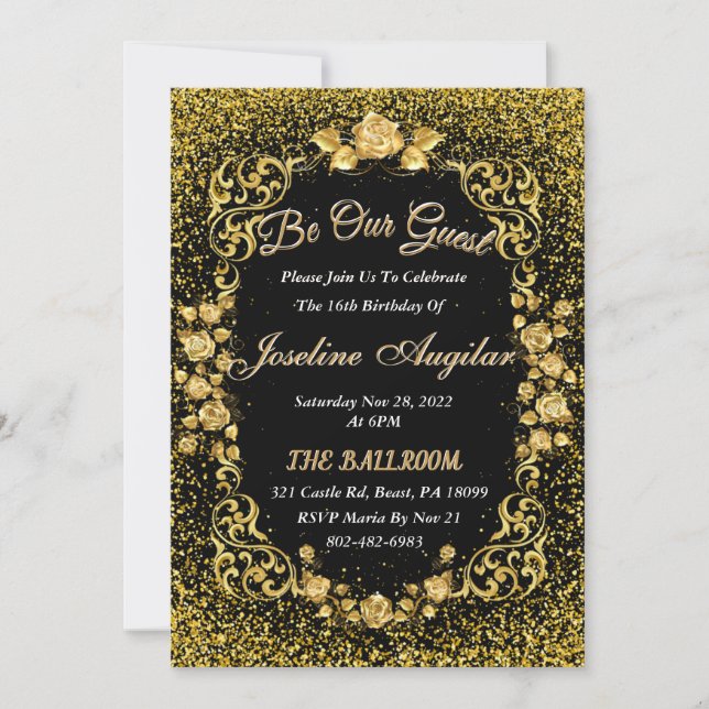 Soyez notre invitation (Devant)