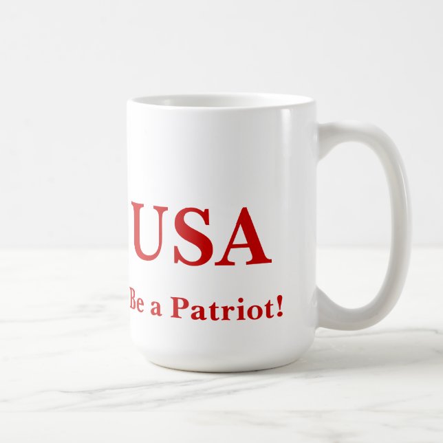 Soyez patriote - Mug ! (Droite)