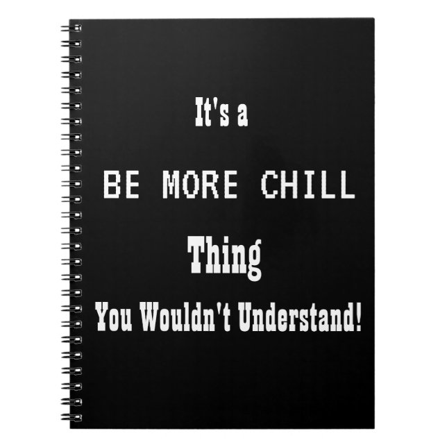 Soyez plus Chill Journal (Devant)